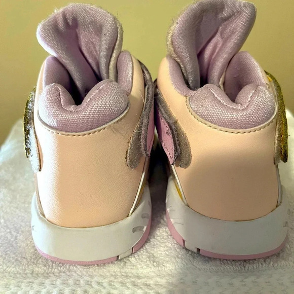 Jordan 8 Retro little kids tennis shoe - Picture 4 of 16